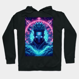 Kakashi neon fantasy Hoodie